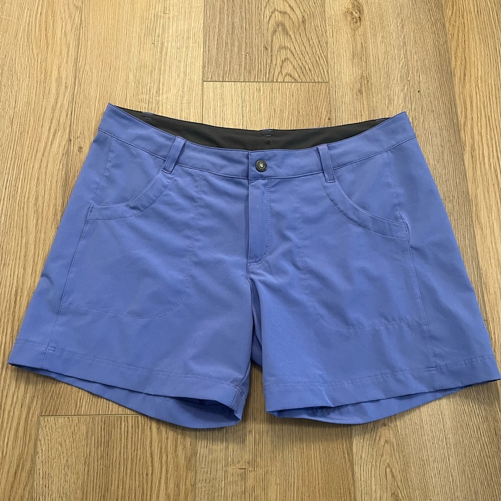 Patagonia Women's Athletic Shorts in Periwinkle Blue